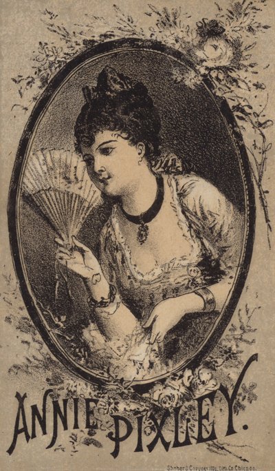 Senhora com ventilador de American School