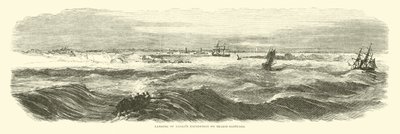 Desembarque da Expedição Bancos no Brazos Santiago, novembro de 1863 de American School