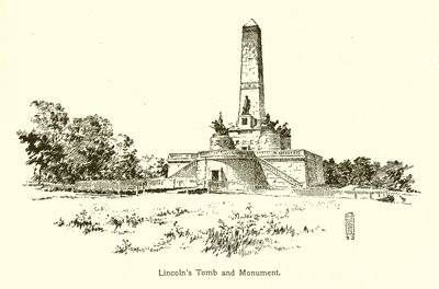 Lincolns Tomb e Monumento de American School