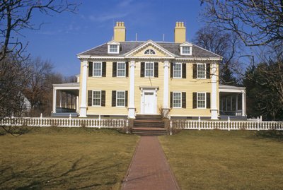 Longfellow National Historic Site, construído em 1759 de American School