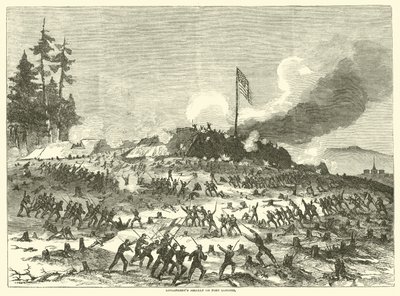 Longstreets assalto em Fort Sanders, novembro de 1863 de American School