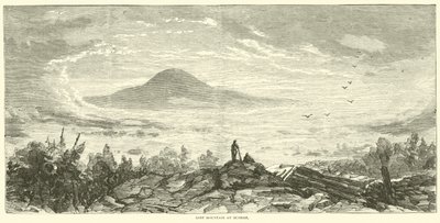 Lost Mountain at Sunrise, junho de 1864 de American School