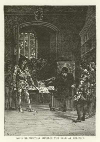 Louis XI encontra Charles the Bold em Peronne de American School