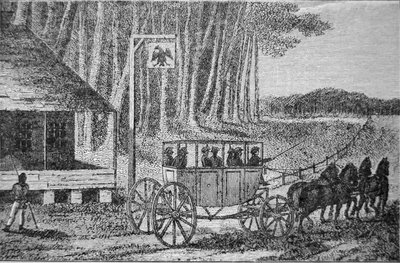 Mail Coach, ilustração de 
