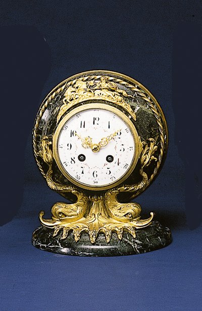 Relógio Mantel vendido pela Black, Starr & Frost, c.1875-1900 de American School
