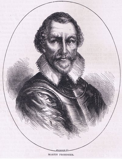 Martin Frobisher, ilustração de Cassell