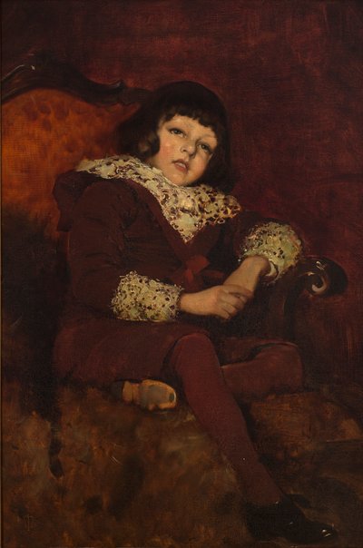 Master Mavor (óleo sobre tela) de American School