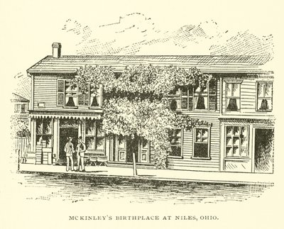 Nascimento de McKinleys em Niles, Ohio de American School