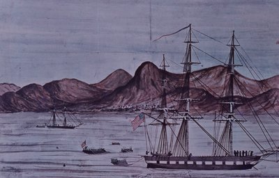 Guerra Mexicano-Americana (1846-48), forças de desembarque da Marinha dos EUA em Loreto de American School