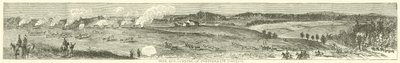Mine Run, centro da posição dos Confederados, novembro de 1863 de American School