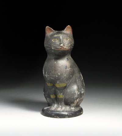 Gato moldado e decorado (giz) de American School
