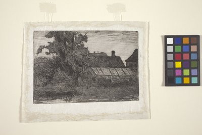 Munique (gravura e aquatint) de American School