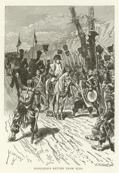 Napoleões retornam de Elba de American School