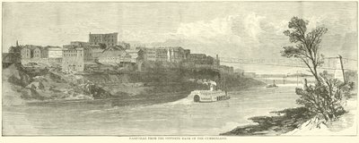 Nashville da margem oposta do Cumberland, dezembro de 1864 de American School