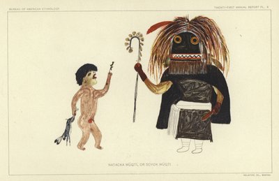 Natacka Quqti, ou Soyok Wuqti (litografia a cores) de American School