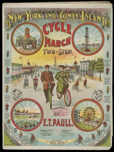 Marcha ciclista de Nova Iorque e Coney Island de American School