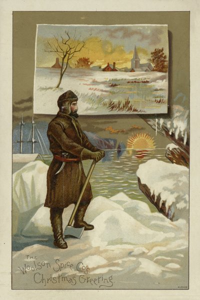 Pólo Norte (chromolitho) de American School