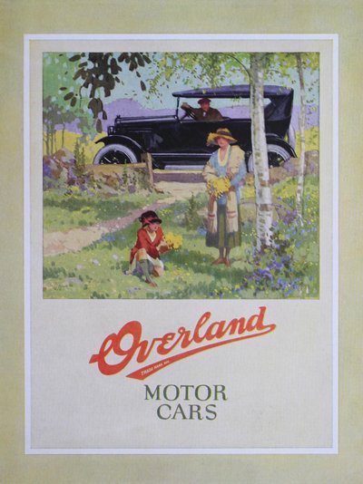 Overland Motor Cars, 1923 de American School