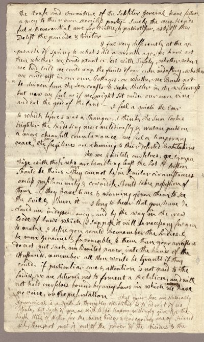 Página 2, Carta de Abigail Adams a John Adams, 31 de março a 5 de abril de 1776 de American School