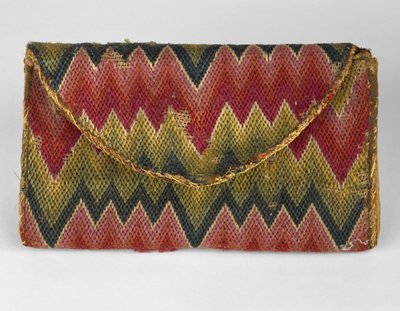 Livro de bolso, c. 1770-1800 (lã e linho) de American School