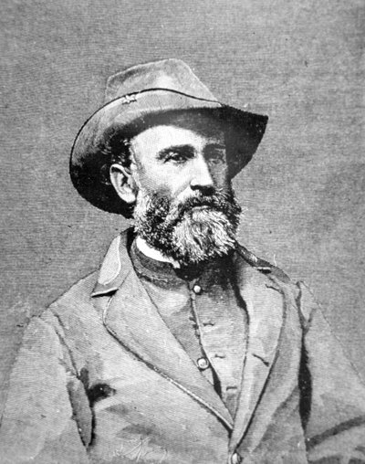Retrato do General Jubal A. Early (litho) de American School