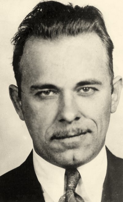 Retrato de John Dillinger (1903 - 34) de American School