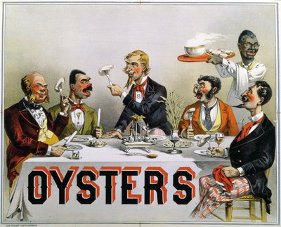 Poster Publicidade Ostras de American School