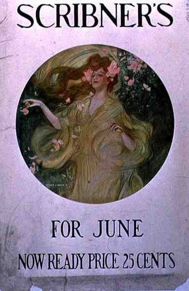 Cartaz publicitário da edição de junho da 