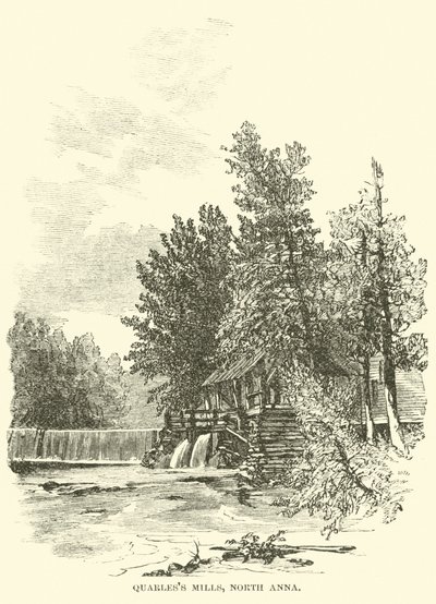 Quarless Mills, North Anna, maio de 1864 de American School