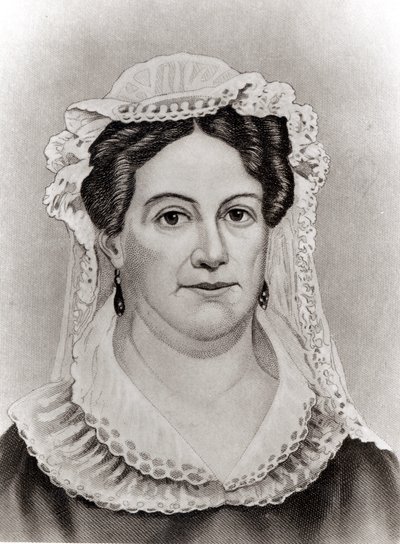 Rachel Jackson, de "The Ladies of the White House", de Laura Carter Holloway Langford, gravada por John Chester Buttre (1821-93), c.1883 de American School