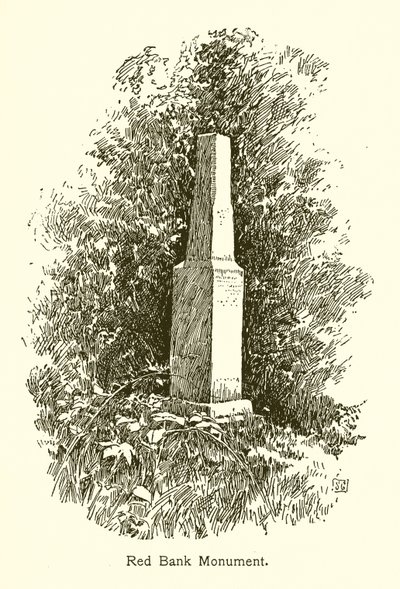 Monumento Red Bank, Valley Forge de American School