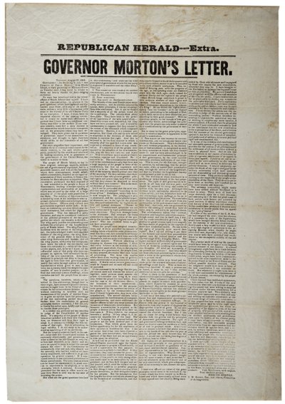 Republicano Herald - Extra, 27 de agosto de 1842 de American School