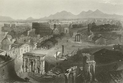 Ruínas da Roma antiga de American School