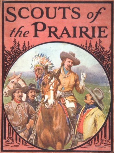 Scouts of the Prairie, c.1900 (cor litho) de American School