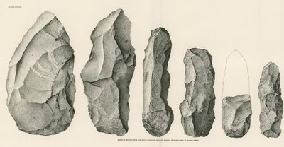 Série de rejeições da Pedreira de Rhyolite da Montanha Sul de American School
