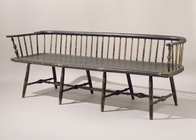 Canapé, 1807-14 (bordo pintado) de American School