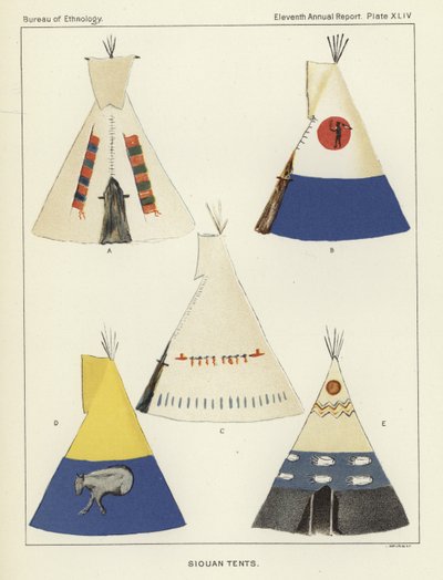 Tendas Siouan de American School