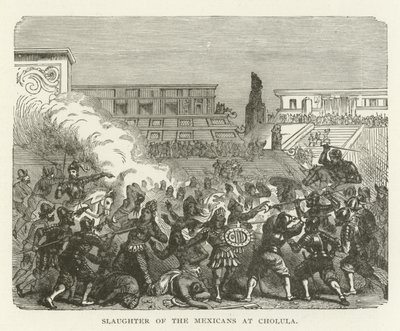 Massacre dos mexicanos em Cholula de American School