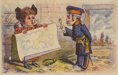 Mapa de leitura de soldado de American School