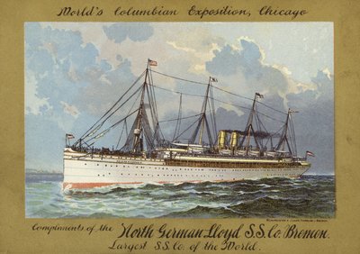 Navio a vapor de American School