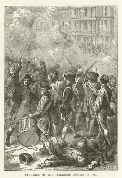 Ataque das Tulherias, 10 de agosto de 1792 de American School