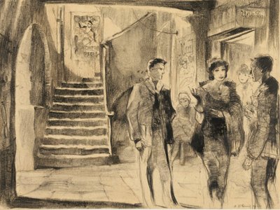 Storyboard de "Um americano em Paris de American School