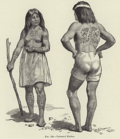Haidas tatuado de American School