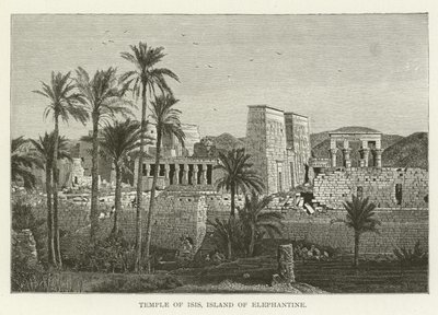 Templo de Isis, Ilha de Elefantina de American School