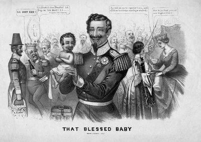 Aquele bebê abençoado, publicado por John L Mage, Filadélfia, c.1869 de American School