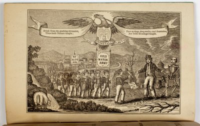 O juramento do exército de água fria, 1842 de American School