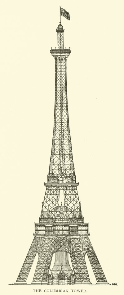 A Torre Colombiana (gravura) de American School