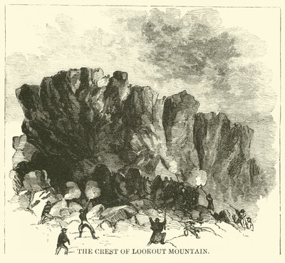 A crista da montanha da vigia, novembro de 1863 de American School