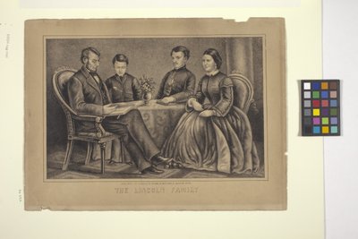 A Família Lincoln (litografia) de American School