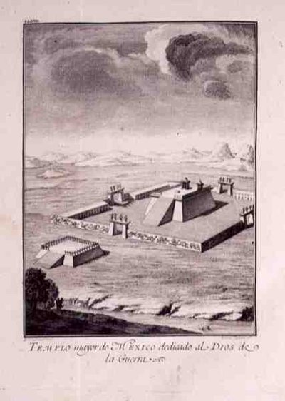 O Templo Principal do México, dedicado aos Deuses da Guerra, de Antonio de Solis y Rivadeneira Solis